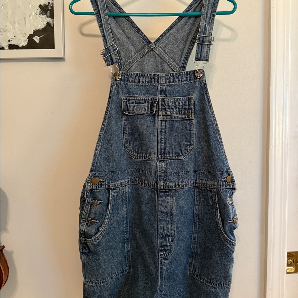 Xhilaration Vintage Blue Denim Overalls